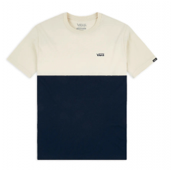 T-SHIRT VANS COLORBLOCK TEE - ANTIQUE WHITE DRESS BLUES 