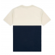 T-SHIRT VANS COLORBLOCK TEE - ANTIQUE WHITE DRESS BLUES 