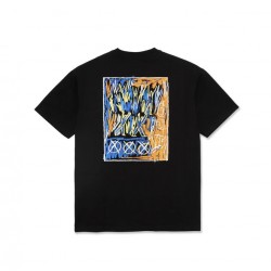 T-SHIRT POLAR CAMPFIRE TEE JR - BLACK
