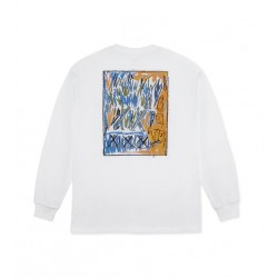 T-SHIRT POLAR CAMPFIRE LS - WHITE 