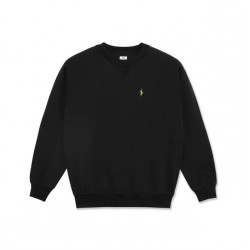 SWEAT POLAR NO COMPLY DEFAULT CREWNECK - BLACK