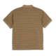 POLO POLAR STRIPE POLO - CAMEL