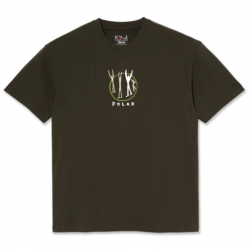 T-SHIRT POLAR POLAR GANG - BROWN