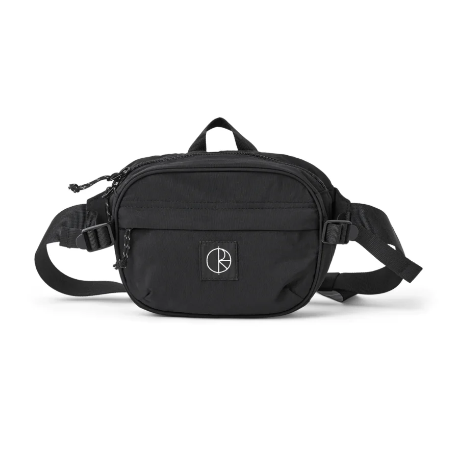 SACOCHE POLAR NYLON HIP BAG - BLACK