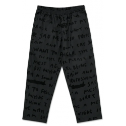 PANTALON POLAR SURF PANTS SAD NOTES - GRAPHITE