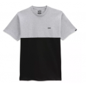 T-SHIRT VANS COLORBLOCK TEE - ATHLETIC HEATHER BLACK 