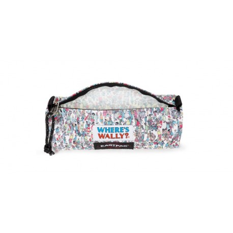 TROUSSE EASTPAK BENCHMARK SINGLE 5E1 - WALLY PATTERN WHITE