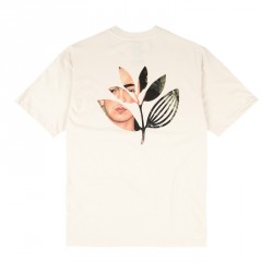 T-SHIRT MAGENTA FRIDA PLANT - NATURAL