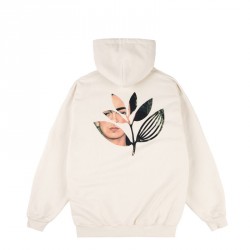 SWEAT MAGENTA FRIDA HOODIE - NATURAL