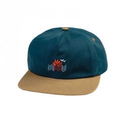 CASQUETTE MAGENTA SUNSET SNAPBACK HAT - OCEAN BLUE