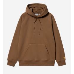 SWEAT CARHARTT WIP CHASE HOODED - TAMARIND