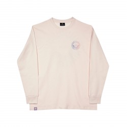 T-SHIRT HELAS CAPS SOL COLO LS TEE - PASTEL PINK