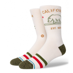 CHAUSSETTES STANCE CALIFORNIA REPUBLIC 2 - OFF WHITE