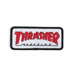 PATCH THRASHER OUTLINED - RED WHITE