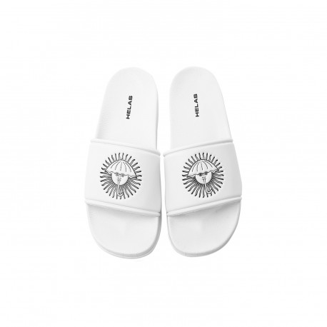 CLAQUETTES HELAS SLIDES - WHITE