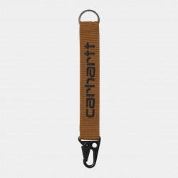PORTE CLES CARHARTT WIP JADEN - DEEP H BROWN