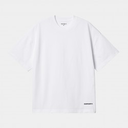 T-SHIRT CARHARTT WIP LINK SCRIPT - WHITE