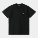 T-SHIRT CARHARTT WIP CHASE - BLACK GOLD