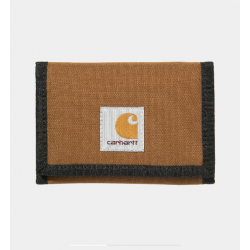 PORTEFEUILLE CARHARTT WIP ALEC WALLET - DEEP H BROWN