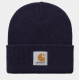 BONNET CARHARTT WIP SHORT WATCH HAT - CASSIS