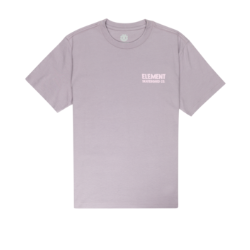 T-SHIRT ELEMENT NEVER - LAVENDER GRAY