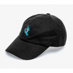 CASQUETTE SANTA CRUZ MINI HAND CAP - BLACK