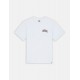 T-SHIRT DICKIES AITKIN CHEST TEE - WHITE FIRED BRICK