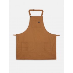 TABLIER DICKIES BIB APRON - BROWN DUCK