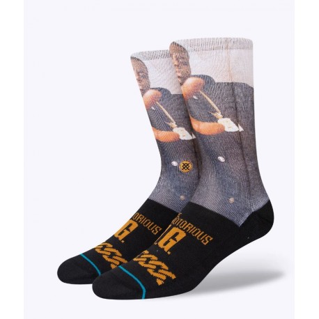 CHAUSSETTES STANCE X NORIOUS B.I.G KING OF NY - BLACK