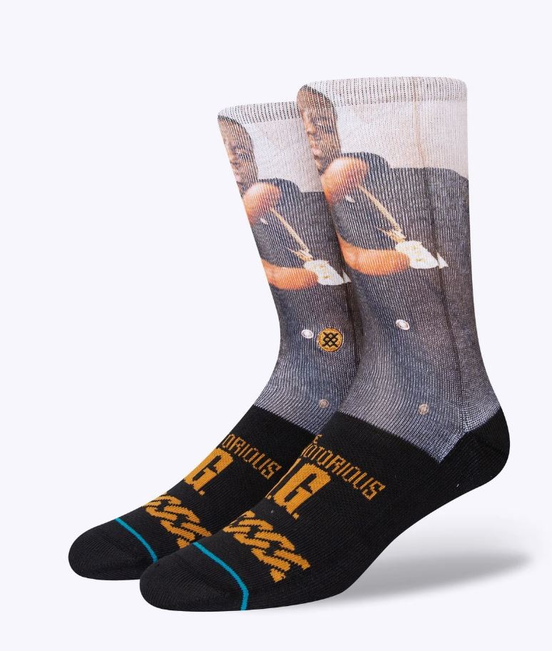 Chaussettes Stance X Norious B.i.g King Of Ny Black