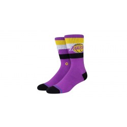 CHAUSSETTES STANCE LAKERS ST CREW - PURPLE