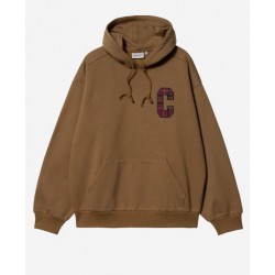 SWEAT CARHARTT WIP HOODED WILES - HAMILTON BROWN