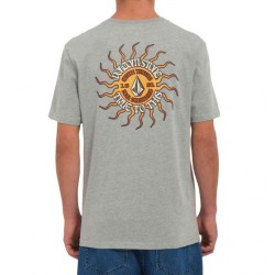 T-SHIRT VOLCOM FRIED SST - HEATHER GREY