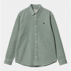 CHEMISE CARHARTT WIP MADISON CORD - GLASSY TEAL