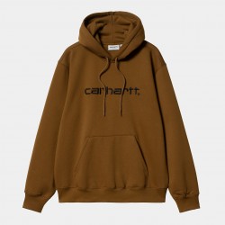 SWEAT CARHARTT WIP HOODED SWEAT - DEEP H BROWN
