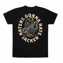 T-SHIRT JACKER HATERS - BLACK 