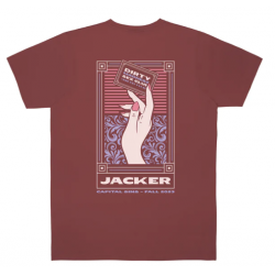 T-SHIRT JACKER LUST - BRICK 