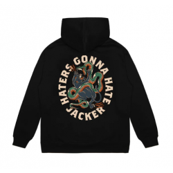 SWEAT JACKER HATERS - BLACK