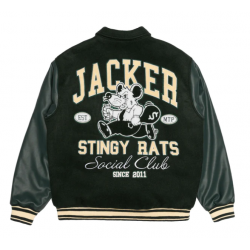 VESTE JACKER STINGY VARSITY - GREEN