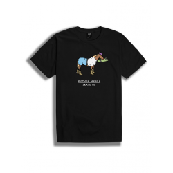 T-SHIRT BROTHER MERLE COOL HORSE - BLACK 