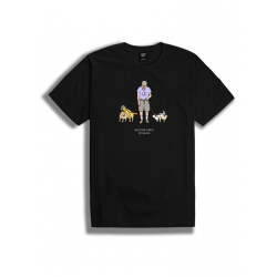 T-SHIRT BROTHER MERLE DOG LOVER - BLACK 