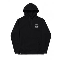 SWEAT HELAS CAPS SOL HOODIE - BLACK