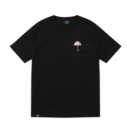 T-SHIRT HELAS CAPS LIQUID TEE - BLACK