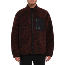 VESTE VOLCOM MUZZER FUZZAR ZIP - BITTER CHOCOLATE