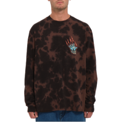 T-SHIRT VOLCOM MAX SHERMAN LST - BITTER CHOCOLATE 