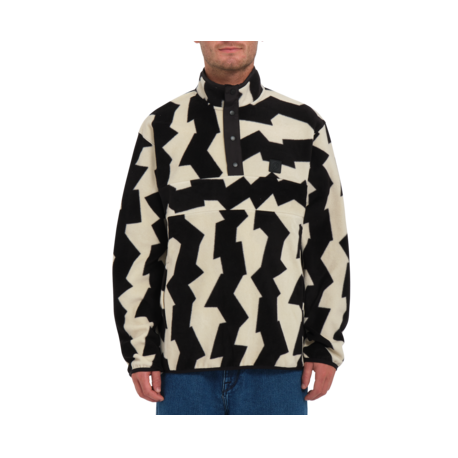 SWEAT VOLCOM ERROR92 MOCK NECK - DIRTY WHITE