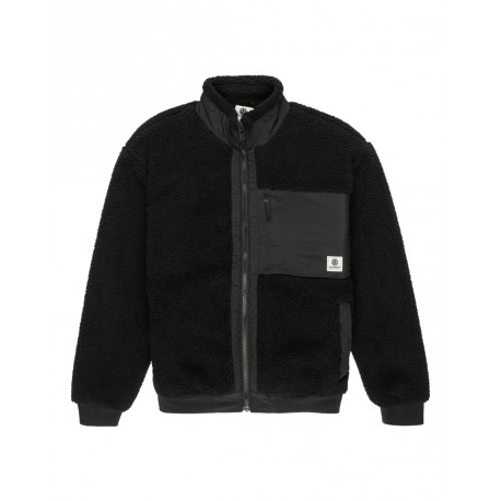 VESTE ELEMENT OAK SHERPA - FLINT BLACK