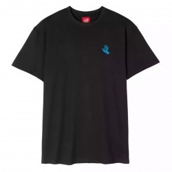 T-SHIRT SANTA CRUZ PLATTER - BLACK 