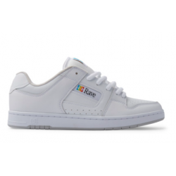 CHAUSSURES DC SHOES MANTECA 4 RAVE - WHITE