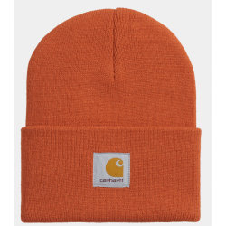 BONNET CARHARTT WIP ACRYLIC WATCH HAT - BRICK